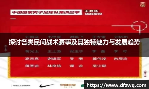 探讨各类民间战术赛事及其独特魅力与发展趋势